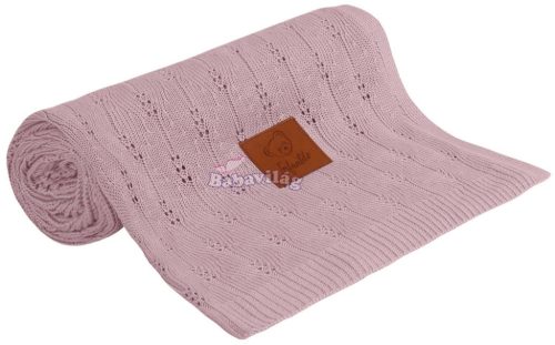 Bambusz takaró 80x100 cm - pink