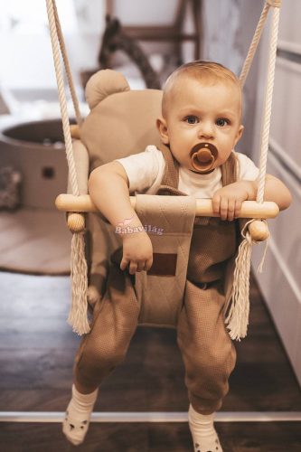 Steppelt gyerekhinta bézs