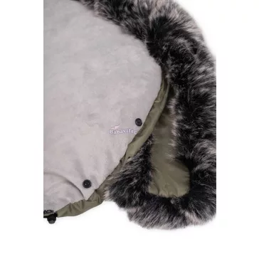 Bundazsák Fluffy - szürke