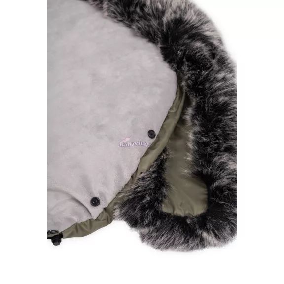 Bundazsák Fluffy - szürke