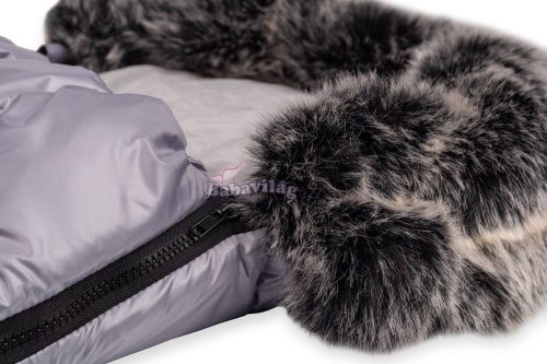 Bundazsák Fluffy - szürke