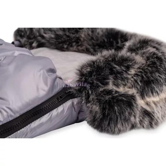 Bundazsák Fluffy - szürke