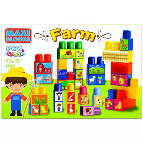 Maxi építőjáték - Farm