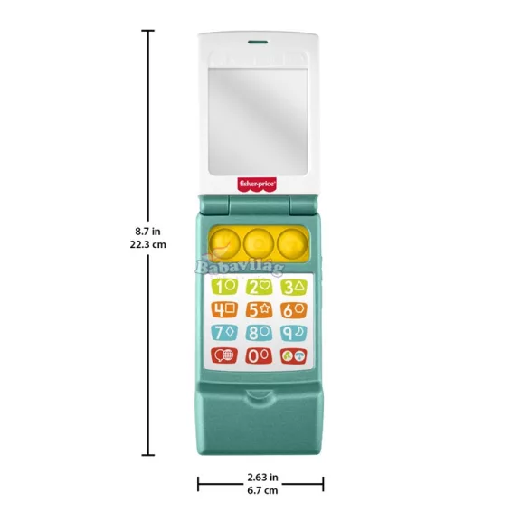 Fisher-price kacagj és fejlődj kinyitható telefon