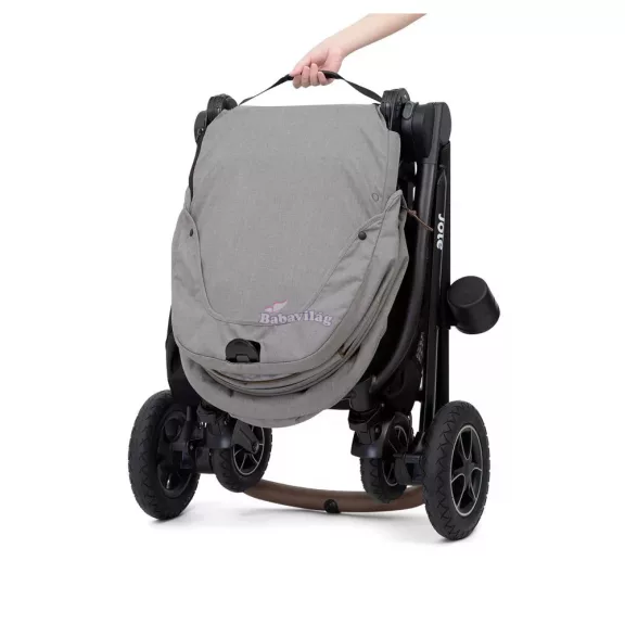 Joie Versatrax babakocsi szett i-Snug2 hordozó Pebble + Signature Ramble mózeskosár Eclipse 3:1