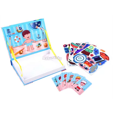 Mágneses könyv 59 db - szakmák