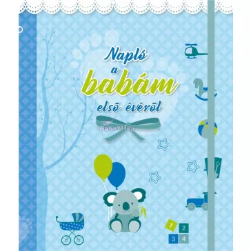 Napló a babám első évéről (fiús) babanapló 