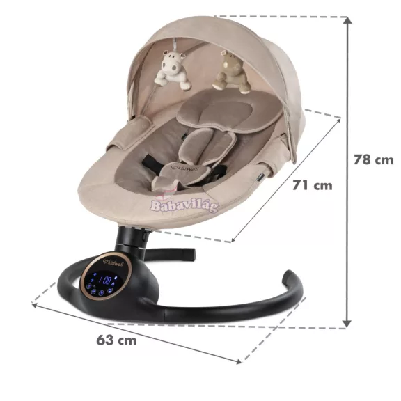 Kidwell Reve Elektromos hinta/pihenőszék 2in1 Beige