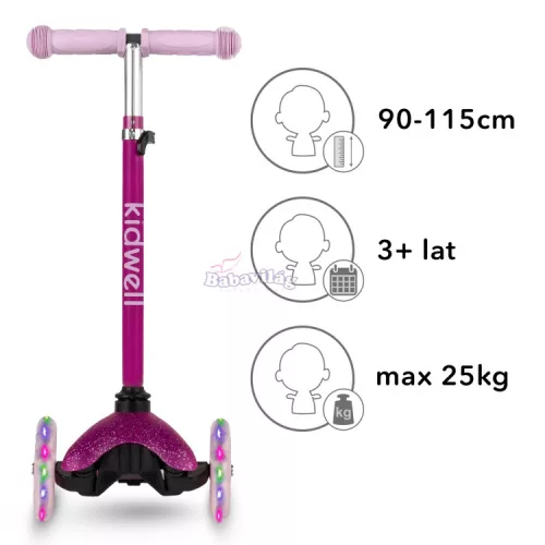 Kidwell roller UNO Glitter Pink
