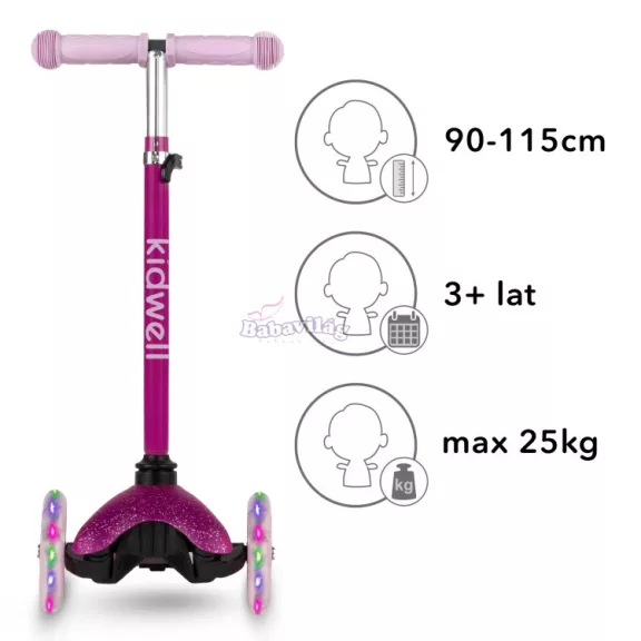 Kidwell roller UNO Glitter Pink