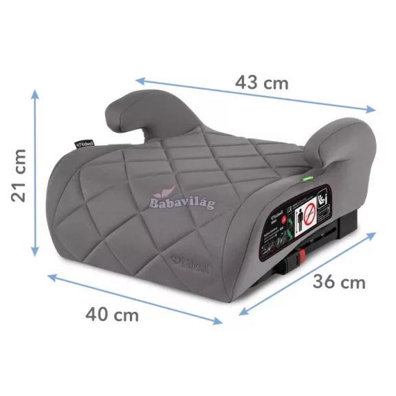 Kidwell Remo isofix ülésmagasító Szürke