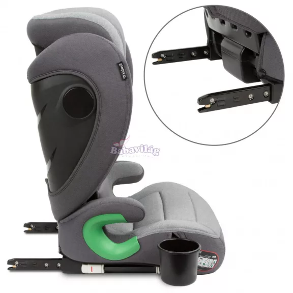 Kidwell Weston Isofix gyerekülés I-Size 100-150cm (15-36kg) szürke 