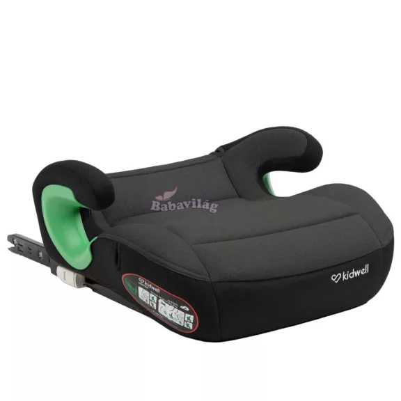 Kidwell Weston Isofix gyerekülés I-Size 100-150cm (15-36kg) fekete/szürke