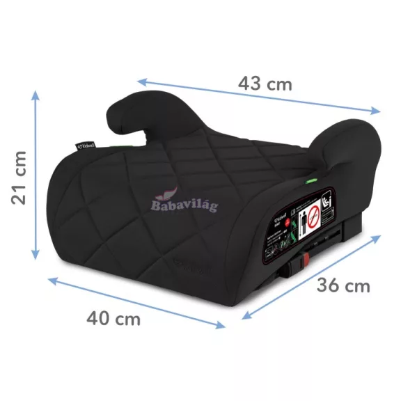 Kidwell Remo isofix ülésmagasító Fekete