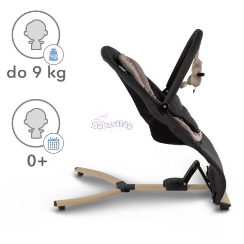 Kidwell RUBI pihenőszék - fekete/ barna