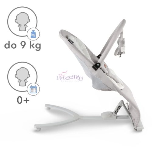 Kidwell RUBI pihenőszék - szürke/fehér