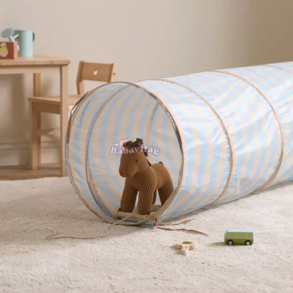 Kid's Concept mászóalagút - világoskék csíkos