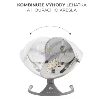 KINDERKRAFT Lumi2 pihenőszék  Premium Light Grey