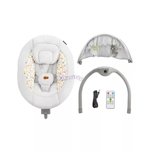 KINDERKRAFT Lumi2 pihenőszék Premium Light Grey KINDERKRAFT Lumi2 pihenőszék Premium Light Grey