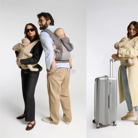 KINDERKRAFT Gyermek hordozó CarryBee Beige KINDERKRAFT Gyermek hordozó CarryBee Beige