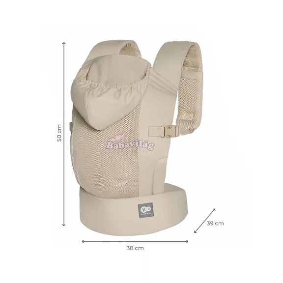 KINDERKRAFT Gyermek hordozó CarryBee Beige KINDERKRAFT Gyermek hordozó CarryBee Beige