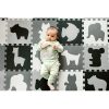 Happy Zoo XXL puzzle szőnyeg 150x150 