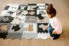 Happy Zoo XXL puzzle szőnyeg 150x150 