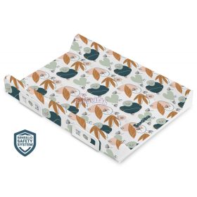 Sensillo pelenkázó lap 50x70cm merev - kerti levelek bézs