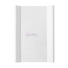 Ceba Baby pelenkázó lap 50x70 merev - Caro fehér