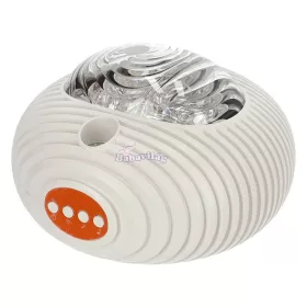   Beltéri dekorációs LED projektor - Galaxys, RGBW, távirányítóval, akkumulátorral, fehér