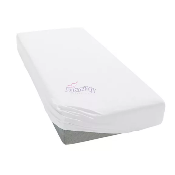 Stella lepedő strech pamut 40x90cm fehér Stella lepedő strech pamut 40x90cm fehér