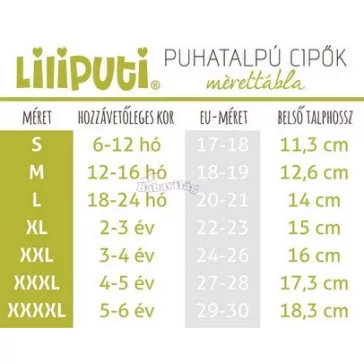  Liliputi® Tappancsos Cipő Polar Teddy