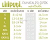 Liliputi®  Tappancsos szandál Nubia