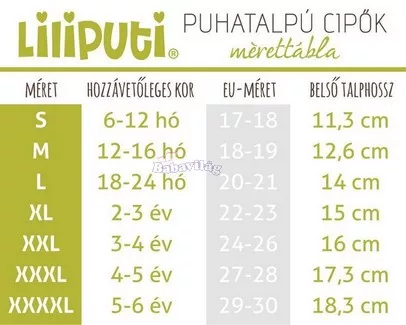 Liliputi®  Tappancsos szandál Nubia