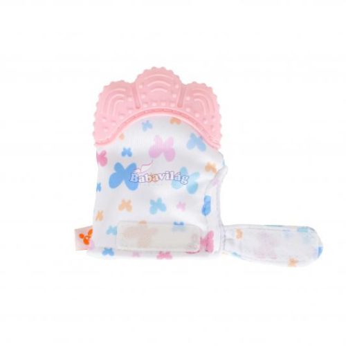 Fogzáskesztyű rágóka pink