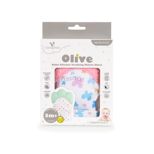 Fogzáskesztyű rágóka pink