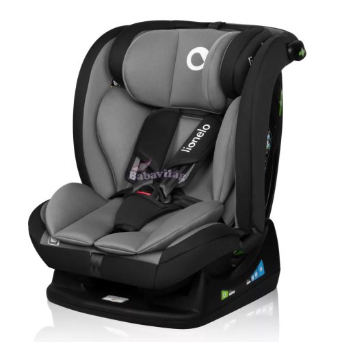 Lionelo Izzy I-Size gyermekülés (40-150 cm) - Black Grey 