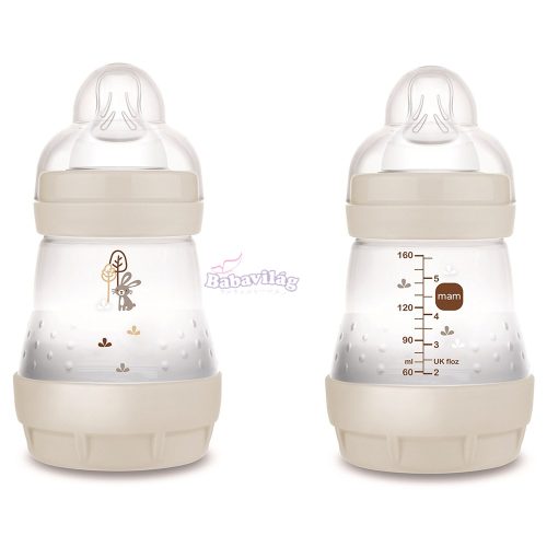 MAM cumisüveg Anti-Colic 160ml - bézs nyuszi