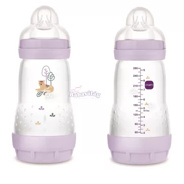 MAM cumisüveg Anti-Colic 260ml lila