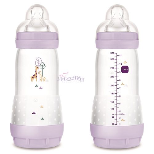 MAM cumisüveg Anti-Colic 320ml - lila
