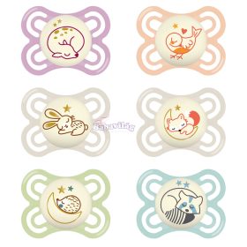 MAM Perfect Night cumi szilikon 2-6 hó