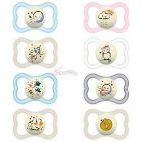 MAM Supreme Night cumi szilikon 2db 6+ hónap 