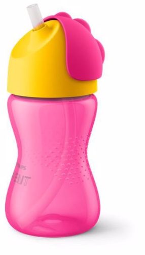 Philips AVENT itatópohár rugalmas szívószállal 300ml pink