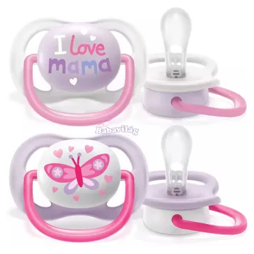 Philips AVENT játszócumi Ultra Air 0-6hó Happy 2db-os