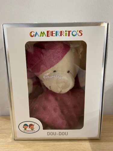 Gamberritos szundikendő  maci gránátvörös 