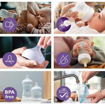   Philips AVENT etetőcumi Natural Response 2db sűrűbb ételekhez 6hó