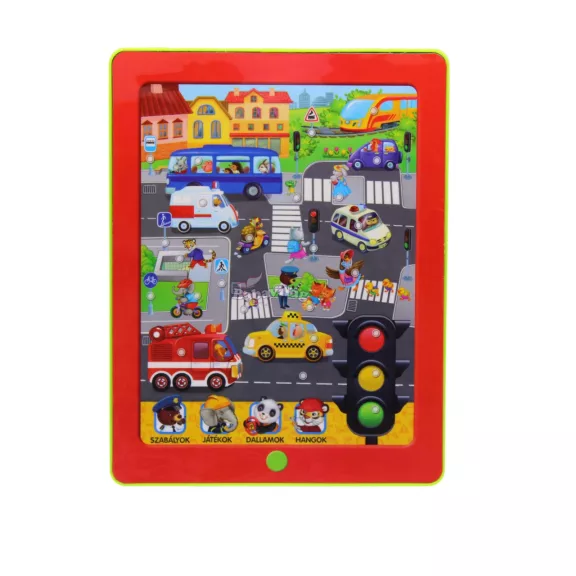 Magyarul beszélő oktató tablet - Közlekedj okosan