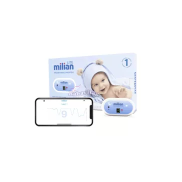 Milian légzésfigyelő Lite Bluetooth 1db érzékelőlappal