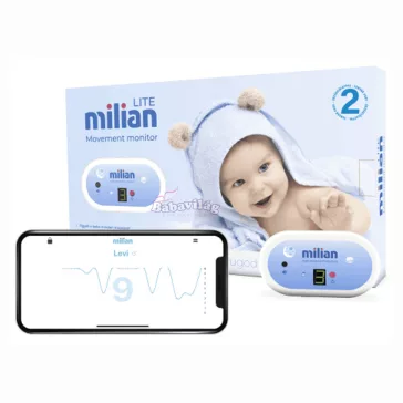Milian légzésfigyelő Lite Bluetooth 2db érzékelőlappal