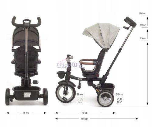 MILLY MALLY Twinkle szürke